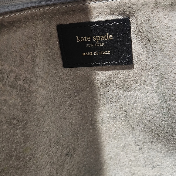 KATE SPADE Laser Cut Leather Large Tote Bag In Black. - Picture 3 of 12